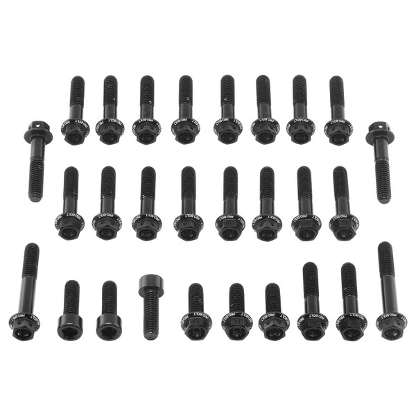 Aluminium Engine Bolt Kit Yamaha Tenere 700 / Rally Race Spec Etched Black