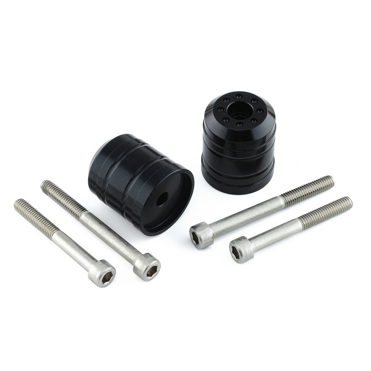 Aluminium Bar Ends Suzuki Models Pair Black