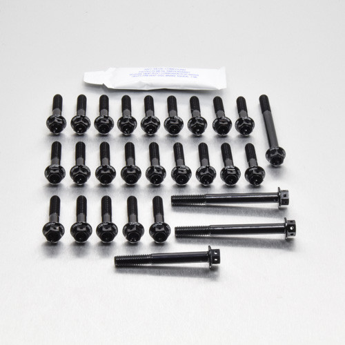 Aluminium Engine Kit Kawasaki Z1000 Race Spec Etched 03-06 Black