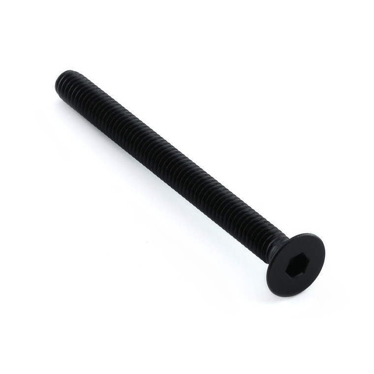 Aluminium Countersunk Bolt M4x(0.70mm)x45mm Black