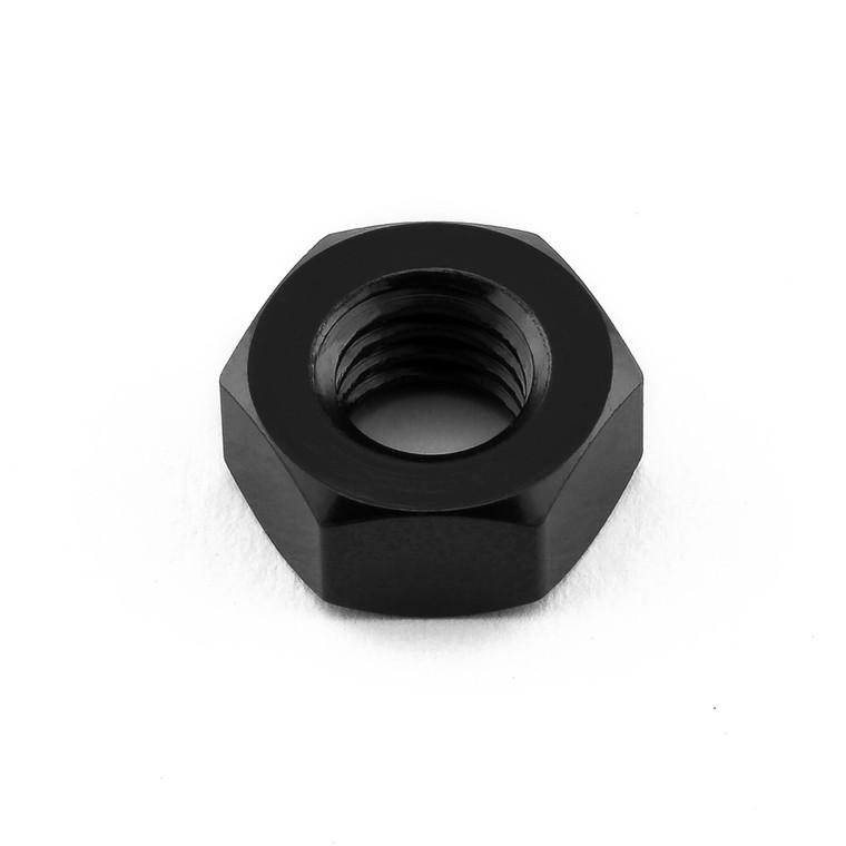 Aluminium Full Nut M6x(1.00mm) Black