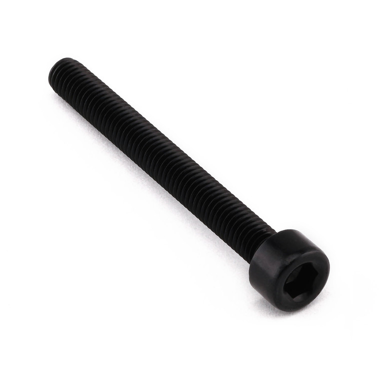 Aluminium Socket Cap Bolt M5x(0.80mm)x45mm Black