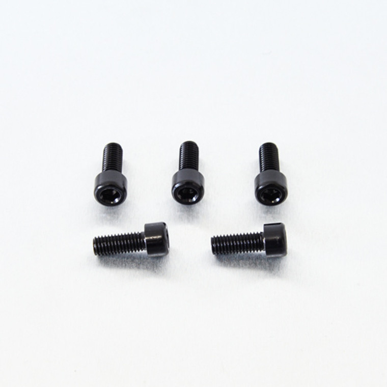 Aluminium Allen Bolt M8x(1.25mm)x20mm Pack x5 Black