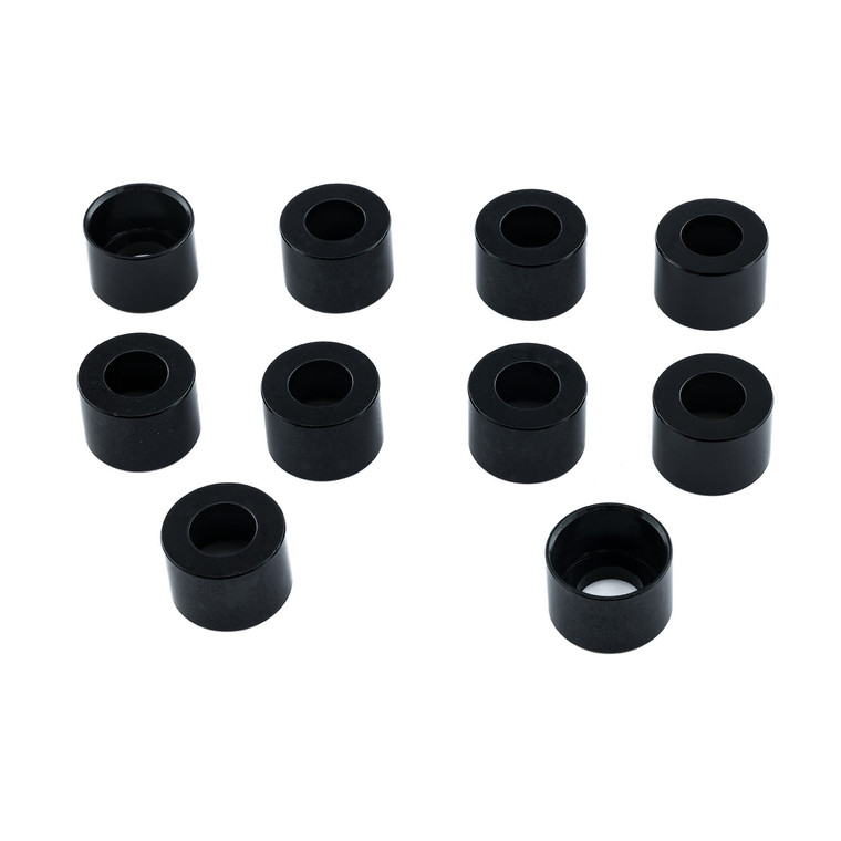 Aluminium Cup Washers M10 Pack x10 Black