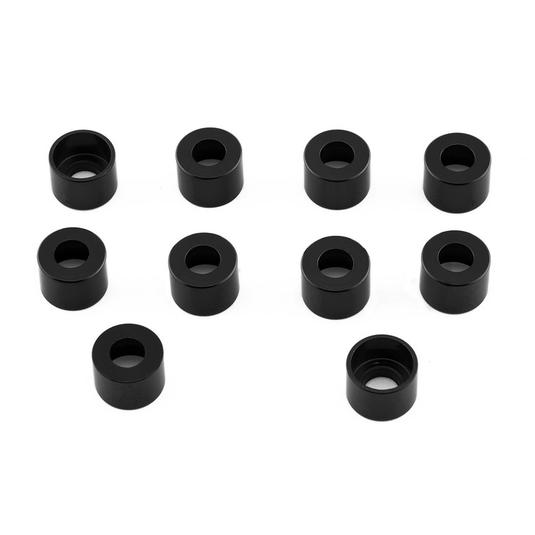 Aluminium Cup Washers M6 Pack x10 Black