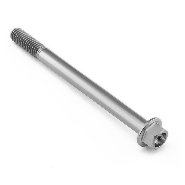 Titanium Flanged Hex Head Bolt M6x(1.00mm)x75mm