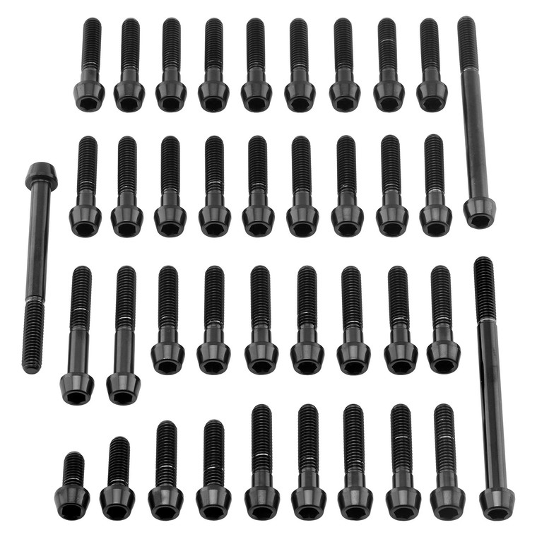 Stainless Steel Engine Kit Honda CBR1100XX Blackbird Black