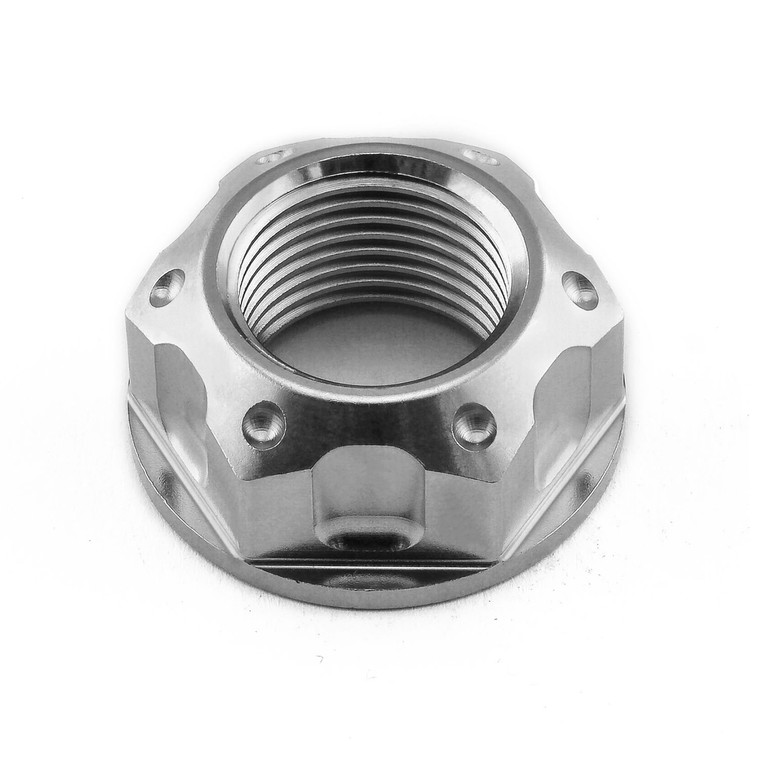 Stainless Steel Flanged Nut M18x(1.50mm) AF27mm