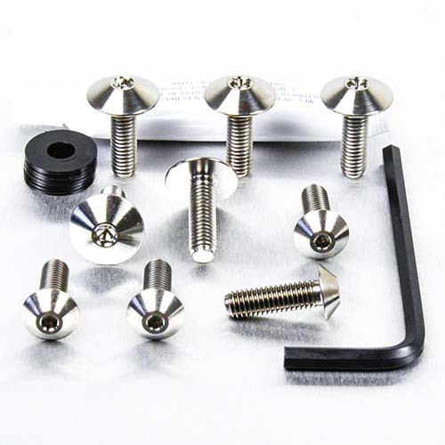 Titanium Mudguard & Hugger Bolt Kit