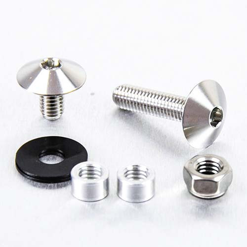 Stainless Steel Reservoir Mount Bolt Kit Front Brake