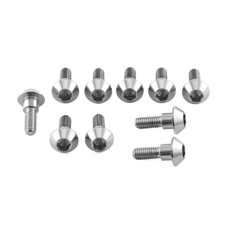 Stainless Steel Disc Bolt To Fit Yamaha M6x20mm Pack x10