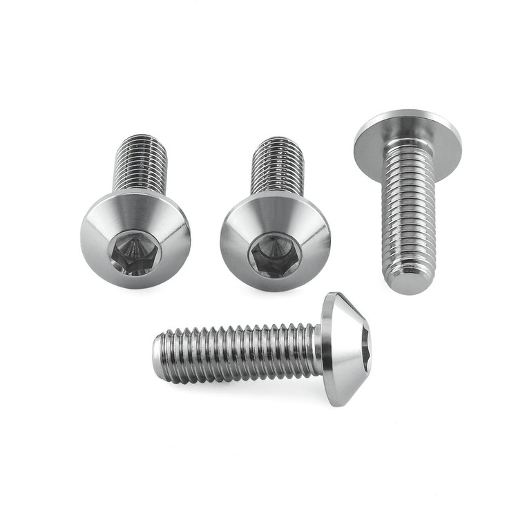 Stainless Steel Disc Bolt To Fit Yamaha M8x25mm Pack x4