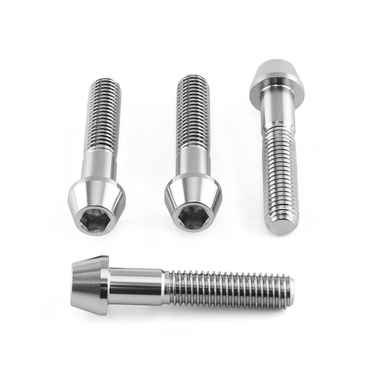 Stainless Steel Front Axle Pinch Bolt Set