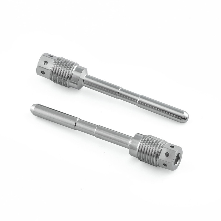 Stainless Steel Brake Caliper Pad Pin Rear Race Spec Pack x2