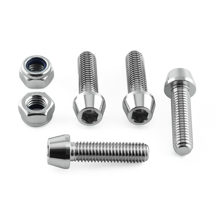 Stainless Steel Rider Footrest Hanger Bolt Kit