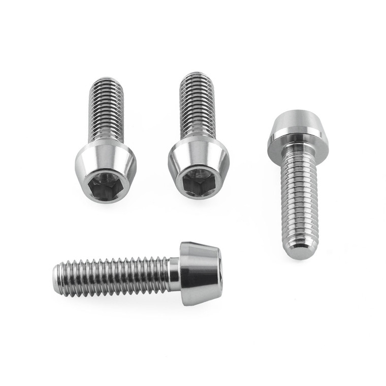 Stainless Steel Swingarm Nut Cover Kit L&R