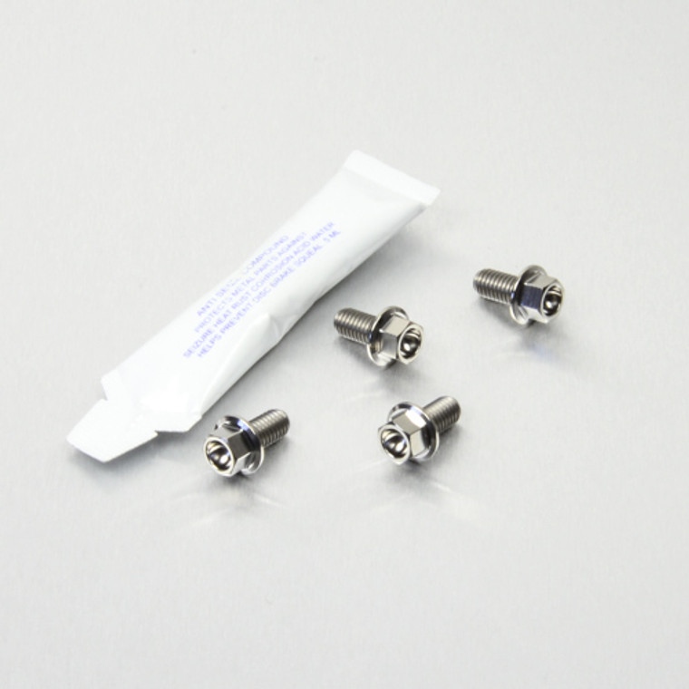 Titanium ABS Sensor Mount Bolt Kit Front & Rear