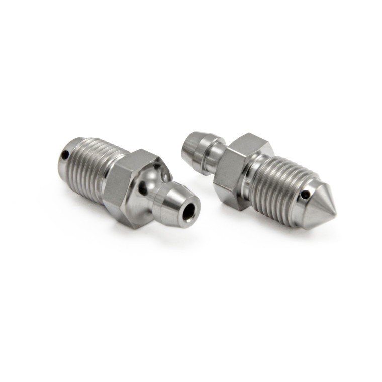 Titanium Bleed Nipple M10x(1.00mm) Rear Brake Master Cylinder Pack x2