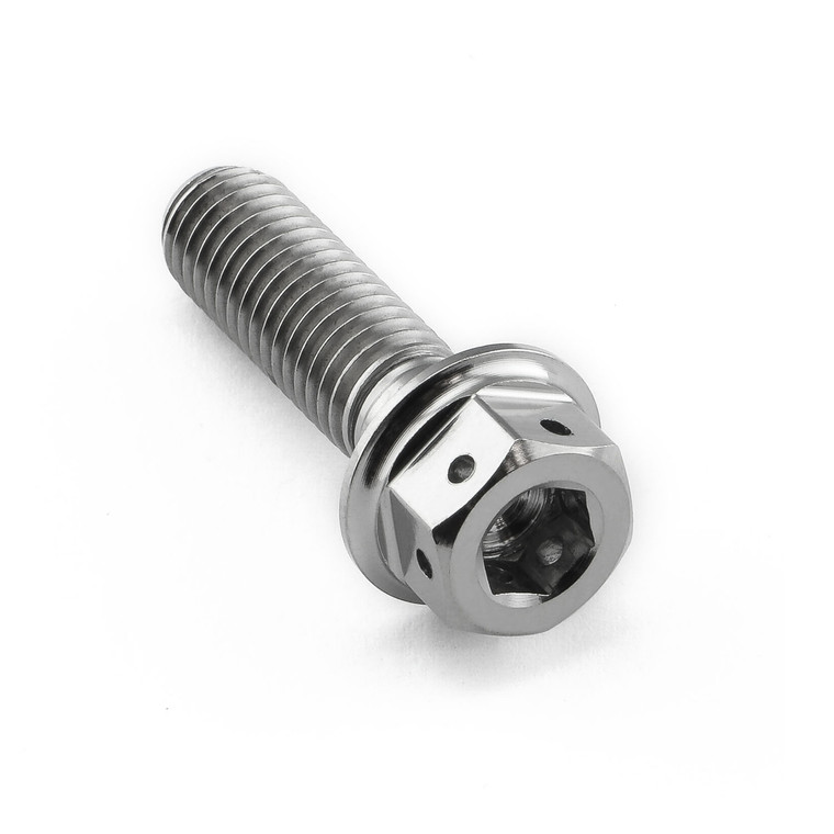 Titanium DualDrive Bolt M8x(1.25mm)x28mm Race Spec