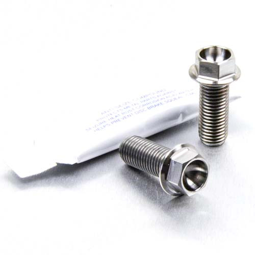Titanium Front Brake Caliper Mount Bolt Kit