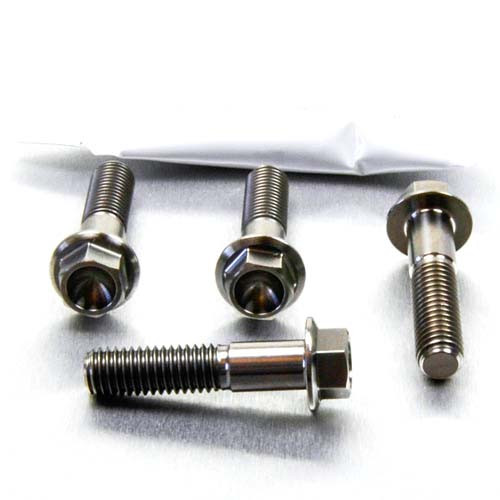 Titanium Pillion Footrest Hanger Bolt Kit