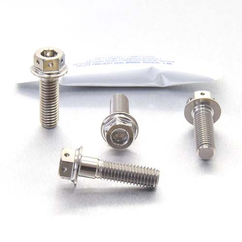 Titanium Rider Footrest Hanger Bolt Kit DualDrive