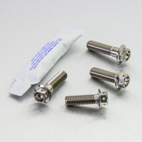 Titanium Rider Footrest Hanger Bolt Kit Race Spec