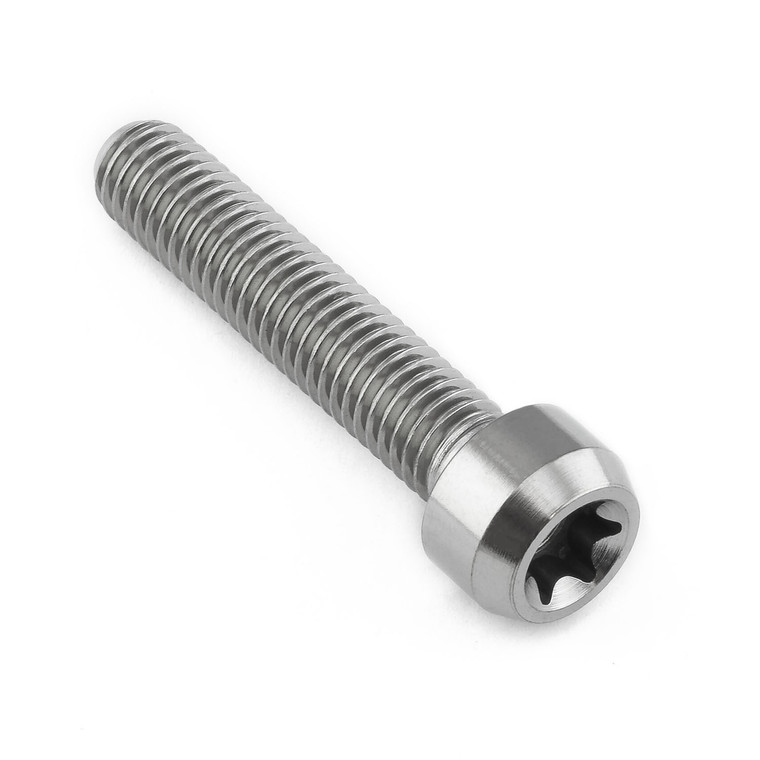 Titanium Cylindrical Head Torx Drive Bolt M8x(1.25mm)x40mm T45