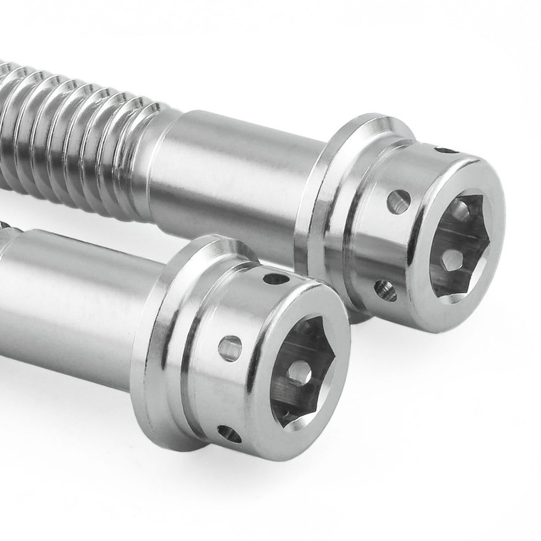 Stainless Steel Top & Bottom Clamp Yoke Pinch Kit Flanged Socket Cap Race Spec (SSTRIPCL3000)