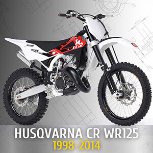 Husqvarna CR WR125 1998-2014