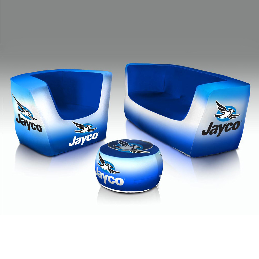 Custom Inflatable Furniture Set Best Tradeshow Display