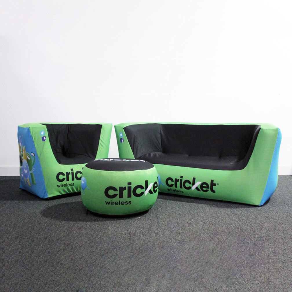 Custom Inflatable Furniture Set Best Tradeshow Display