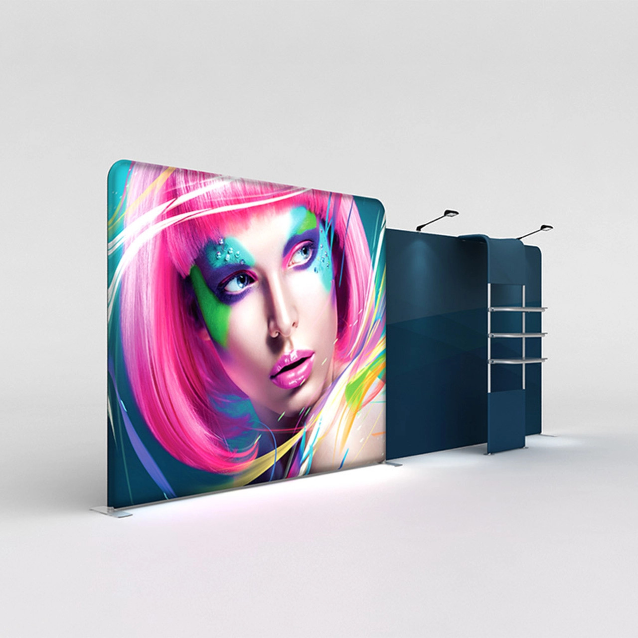 Wavelight Paper WaveLight Backlit Display - Kit 04 (WLT-KG-K04) - Best Tradeshow Display