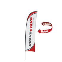 Blade Flag Small - 11ft Double-Sided Outdoor Flags Blade Flag Small - 11ft Double-Sided Outdoor Flags