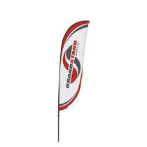 Crest Flag - 11ft Single-Sided Outdoor Flags Crest Flag - 11ft Single-Sided Outdoor Flags