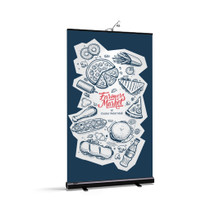Rollup 2 Retractable Banner Stand Black