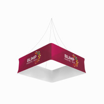 Blimp Quad 10ftWx48H Fabric Graphic Print, Single-Sided Blimp Quad 10ftWx48H Fabric Graphic Print, Single-Sided