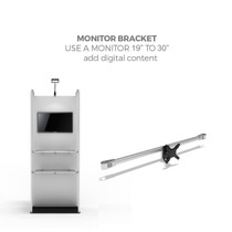 Merchandiser Monitor Mount Crossbar
