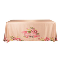 Table Cover Drape 6ft, 3-sided w/Open Back (TC-G-6X3) Table Cover Drape 6ft, 3-sided w/Open Back (TC-G-6X3)