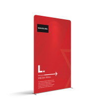 WaveLine® Media Display Wall L (79”W x 129”H) WaveLine® Media Display Wall L (79”W x 129”H)