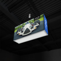 WaveLight® Casonara Blimp Rectangle 360º Hanging Light Box Display - 200M WaveLight® Casonara Blimp Rectangle 360º Hanging Light Box Display - 200M