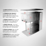 Case to Counter System with Printed Graphic Wrap
