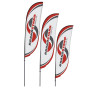 Crest Flag - 13.2ft Double-Sided Outdoor Flags