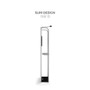WaveLine® Merchandiser Retail Pop Up Store Display Banner Stand side view