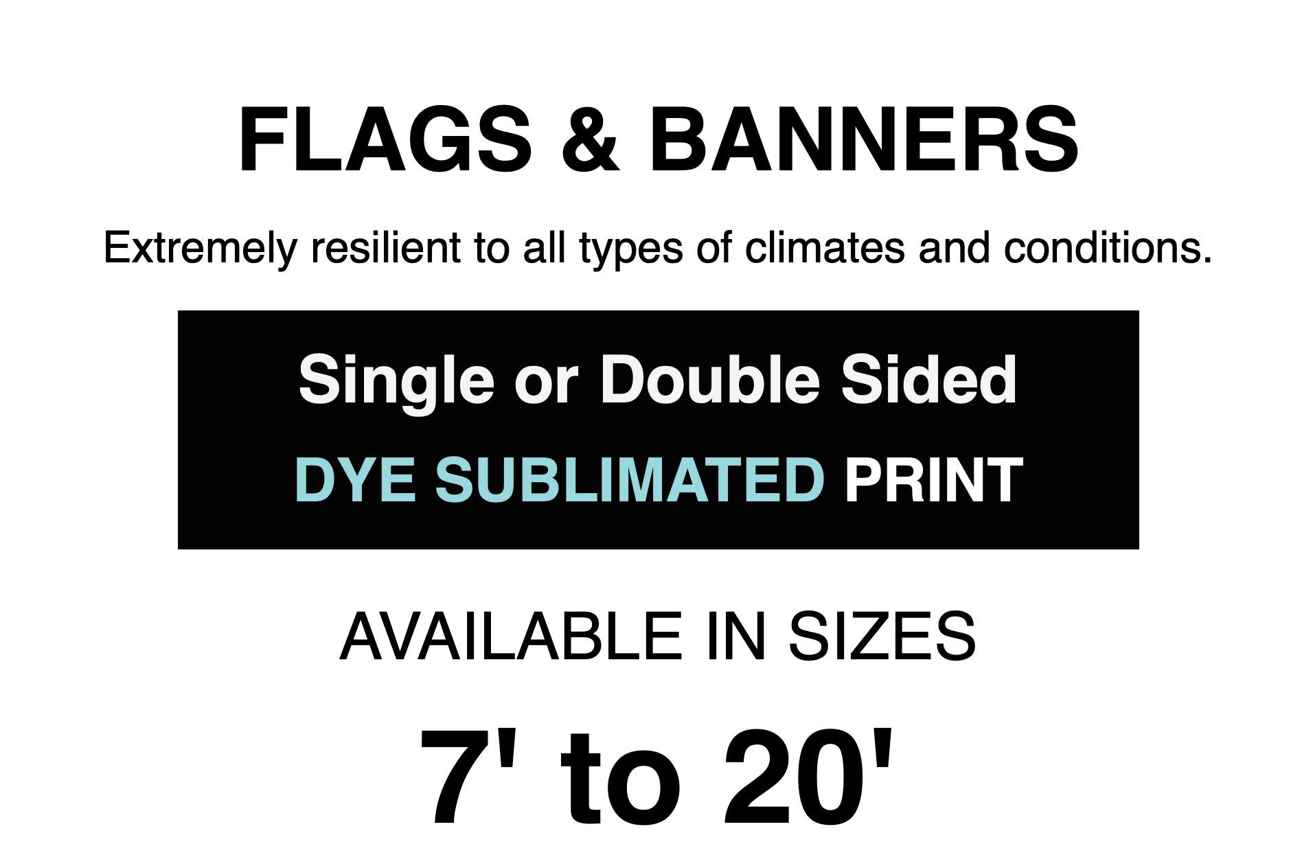 Check out our custom flags and banners best tradeshow display