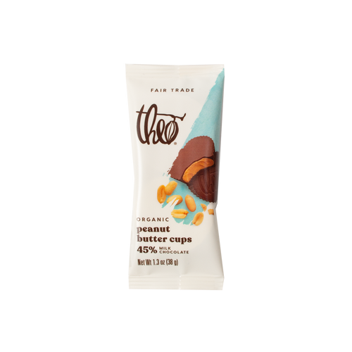 Theo Organic and Fair Trade Milk Chocolate Peanut Butter Cups