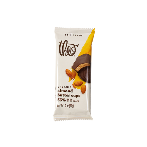 Theo Dark Chocolate Almond Butter Cups