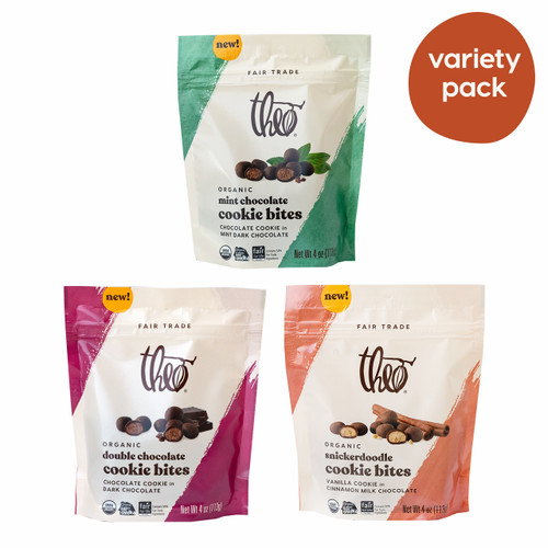NEW Theo Cookie Bites Variety Pack - 3 flavors