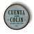 Cuenta Con Colin (3" x 3" Vinyl Sticker -- Pack of Two!)