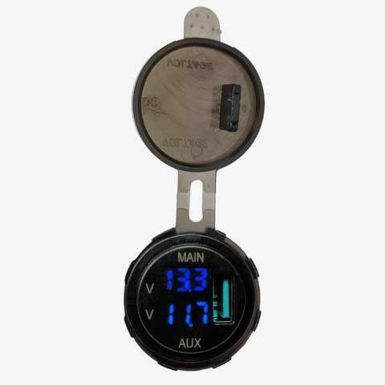 TWIN VOLTMETER